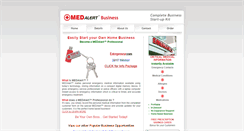 Desktop Screenshot of medalertbusiness.com